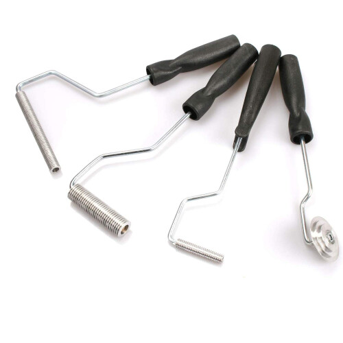 Fiberglass Roller Tools Kit  4Pcs Bubble Paddle Tool Fiberglass Resin
