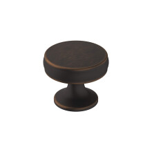 Amerock | Cabinet Knob | Oil Rubbed Bronze | 1-1/4 inch (32 mm) Diameter | Renown | 1 Pack | Drawer Knob | Cabinet Hardware