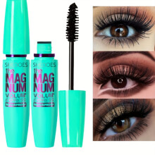 (8828-green) 4D Black Mascara Thickening, Lengthening, Curling, Waterproof Liquid Fiber Mascara