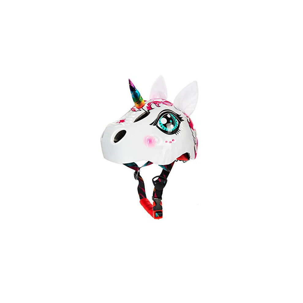 Toddler Helmet Unicorn Bike Helmet for Girls with Taillight 3D Unicorn