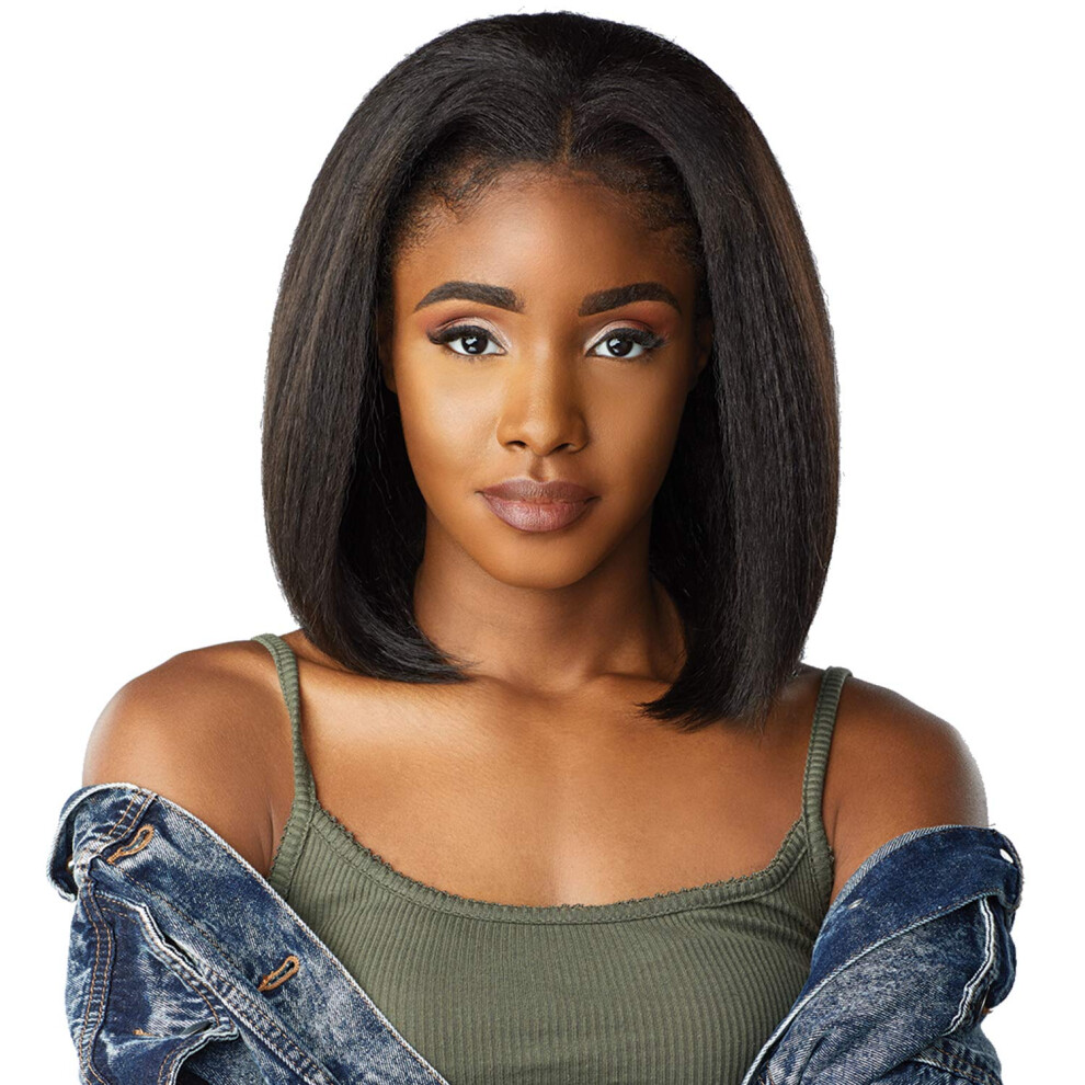 Sensationeel Unisex Not,Specified Sensationnel Ckco Halfwig - Synthetic Instant Weave Full Wig Style Curls Kinks And Co Half Wig - Top Babe (1B)
