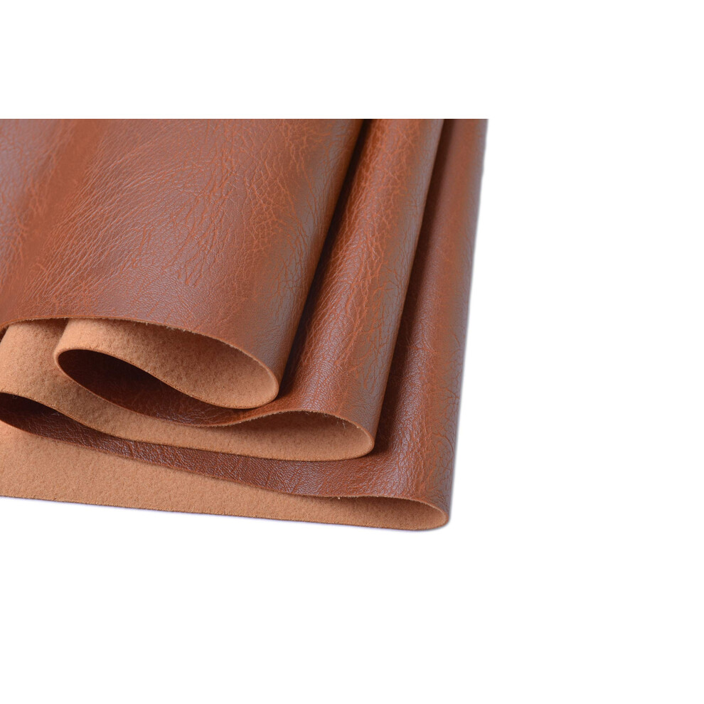 Tissu En Similicuir Pais Wento De 2 M Tres De Long, Tissu En Cuir Pu Grain De Peau Souple-image