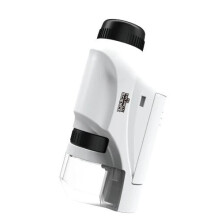 (White) Microscope 60-120x Lab Handheld Microscope Battery Powered Microscope With LED Light
