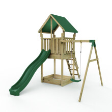 (Swing Wychwood) Rebo Modular Wooden Climbing Frame Adventure Playset
