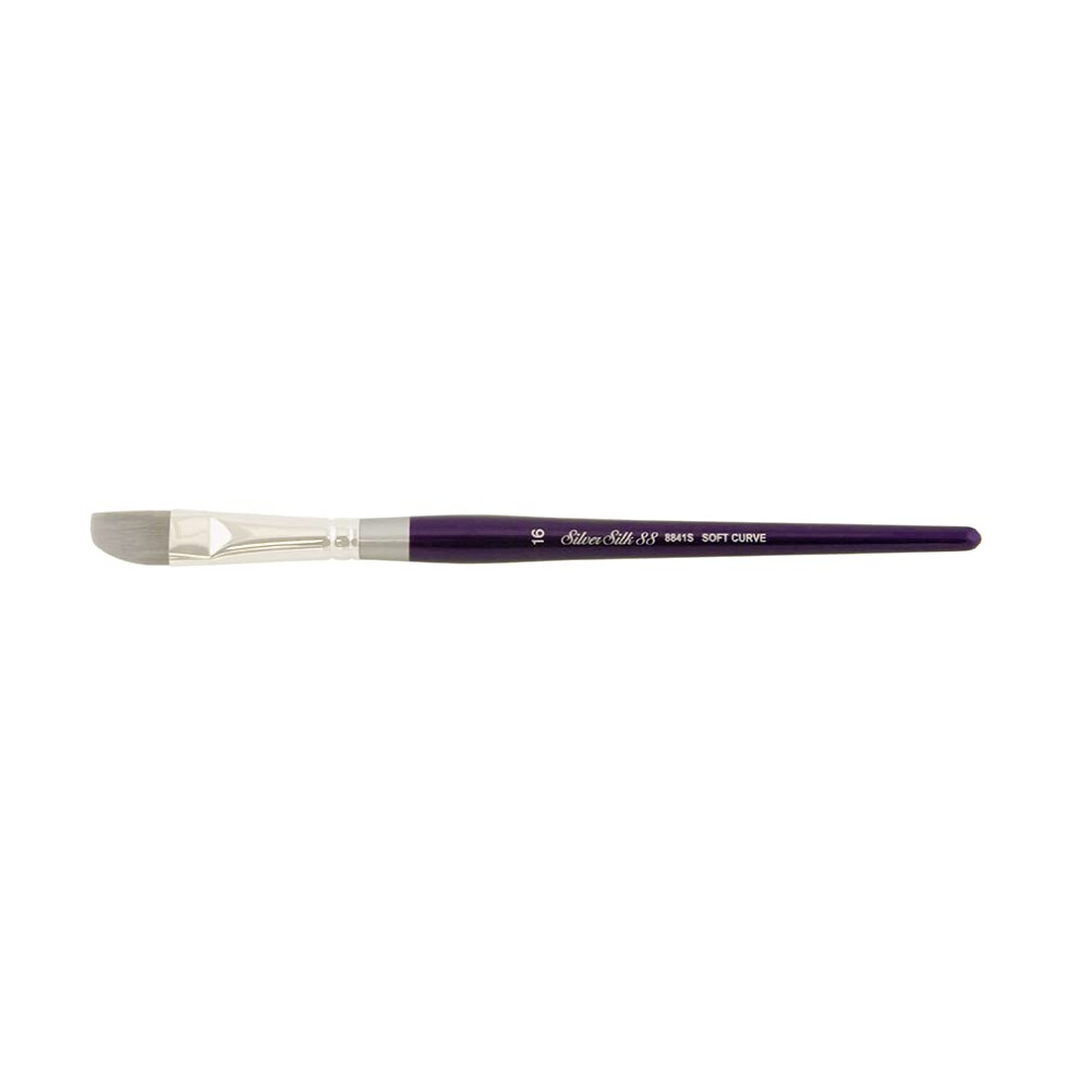 Silver Brush Limited 8841S Pinceau Synth Tique Courbes Douces En Soie Argent E Pour-image