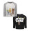 Star Wars STAR WARS Jungen 2er Pack Langarm Raglan T-Shirts Schwarz/Grau 6 1