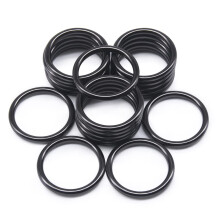 SEMINI 20PCS Anéis O em Liga de Zinco Electroplated para Acessórios de DIY