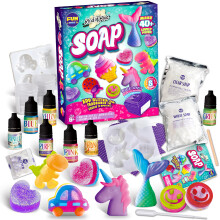 Kids Soap Kit FunKidz Zeepmaakset voor kinderen van alle leeftijden DIY knutselset