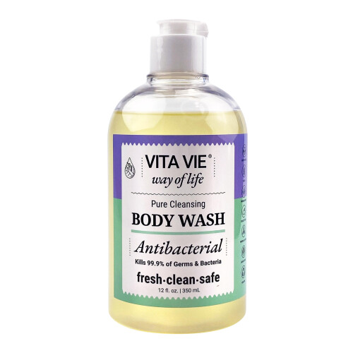 VITA VIE Αντιβακτηριακό Σαπούνι Σώματος, 12 oz