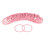 DS. DISTINCTIVE STYLE 50 Elastici per Capelli 2.5 mm - Rosa 4