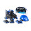 Chicago Skates Inline Training Skate Combo Set - Blue  Boys - Small Si 1