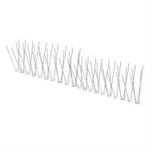(19.7in/50cm) 10pcs 50.04cm Stainless Steel Bird Spikes Fences Wall Window Pigeons Crows Deterrent Cat Anti Climb Bird Spikes Cat Thorn