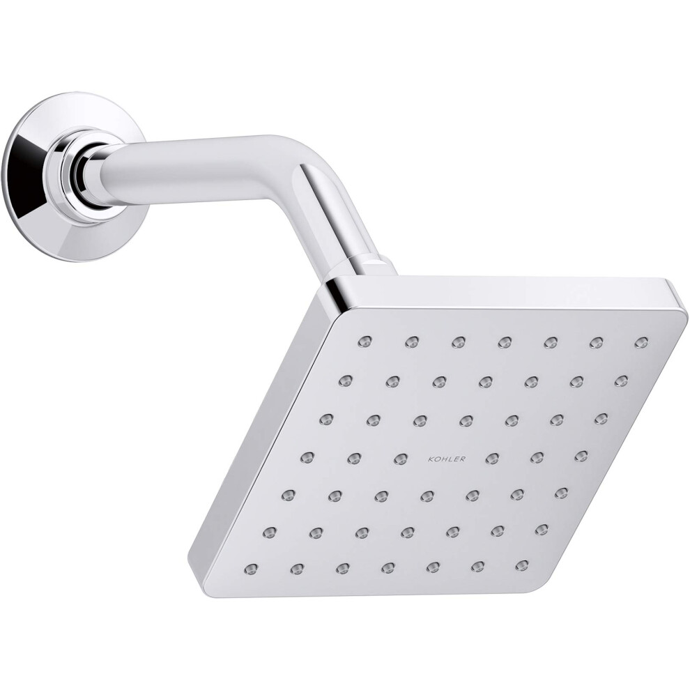 Photos - Shower System Kohler 24805-G-CP Parallel Single-Function Showerhead Wall-Mount Sin 