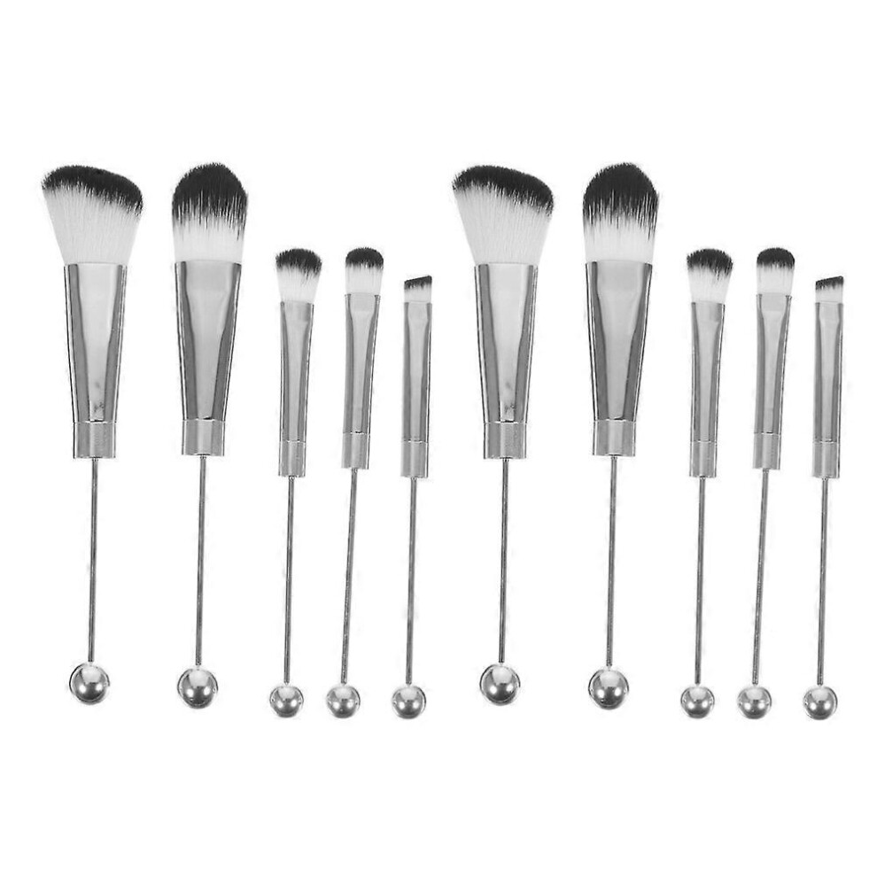Kricely (As Show, One Size) 2 Sets Makeup Brushes Blush Brush Eye Shadow Brush Women Make Up Brush Cosmetic Brushes