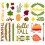 Hello Fall Set Stencil - 6 coli - 6 x 8 inci 1