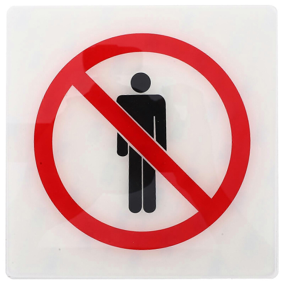 Kricely (As Show, One Size) Warning Sticker Posted Sign No Trespassing Safety Machine Caution Sticker Accessory