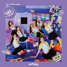 Weeekly We Are 1st Mini Album CD+82p Booklet+1P Photocard+1p Polaroid+1p Sticker Pack+Tracking Kpop Sealed
