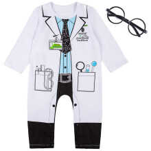 LENSOUS Baby Boys ' Scientist Costume Bodysuit (Scientist  18-24 Month