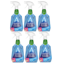 Astonish Window & Glass Cleaner Spray With Lemon Oil 6 x 750ml Bulk Cleaning