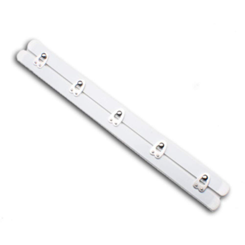 Buste de corset blanc Supersenter de 30 cm avec boutons argent  s     Acier    ressort     Buste pour couture et fermeture de corsets pour femmes