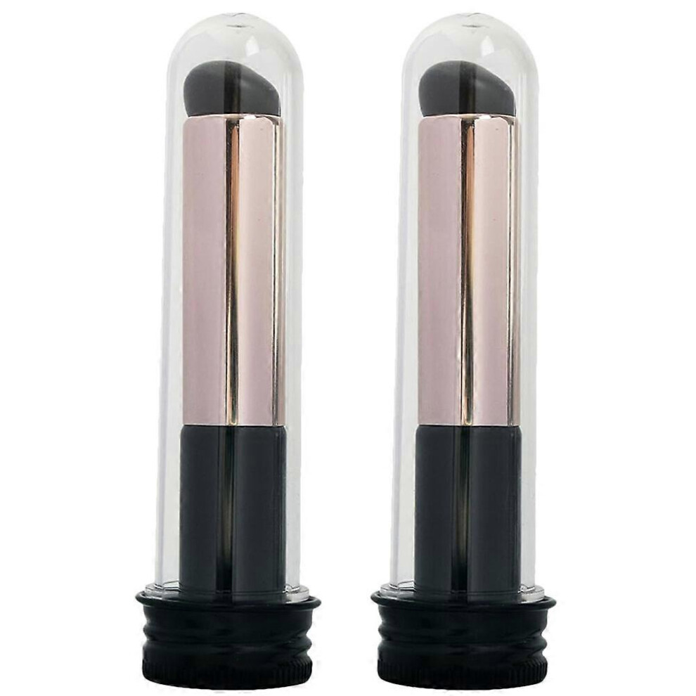 Oltyutc (As Show, One Size) 2Pcs Lip Brushes Lipstick Brushes Silicone Lip Balm Applicator Lip Gloss Applicator