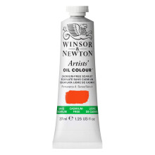 Winsor & Newton Knstler-lfarbe, 37 ml (1,25 oz), Tube, kadmiumfrei, Scharlachrot