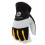 John Deere West Chester John Deere JD86020-L Split Cowhide Palm Gloves - Yellow/G 3