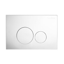 Swiss Madison Well Made Forever Wandmontage-Aktuator-Unterputz-Drucktastenplatte in Chrom SM-WC001S