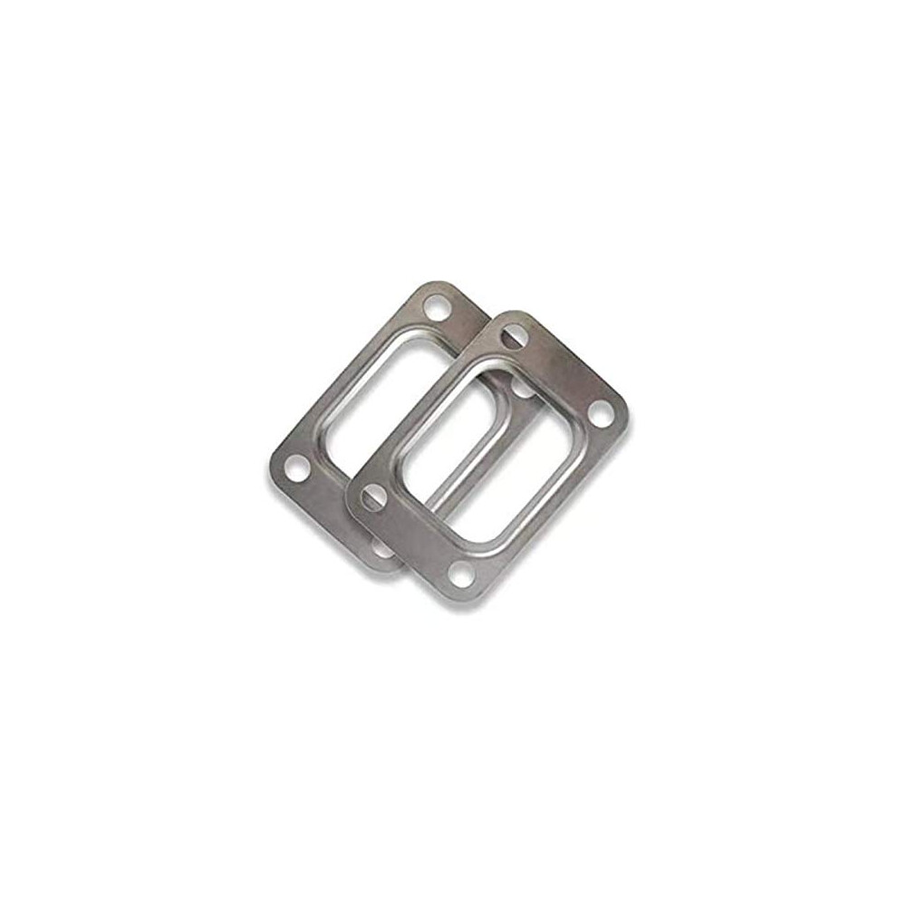 2 Pack T3 Turbo Inlet Flange Gasket Manifold Stainless Steel T3/T4 Pre 784848383210