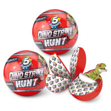 5 Sri prekvapen 3  Kapsle Dino Strike Hunt od ZURU (2 balen) Mystery Collectible Mini Dinosaur Toys
