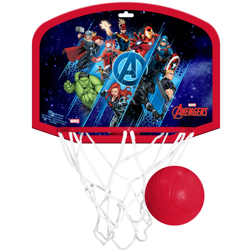 Hedstrom Over The Door Basketball Hoop Set Marvel Avengers