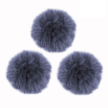 LAVALIER WINT MUFF 3 pachet microfon de vnt de vnt 0,2/0,4 inch blana lav parbriz ecran rezistent la vnt (0,2 innch gri)