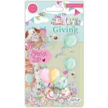 Craft Consortium CCSTMP040 Speciale dag, het geschenk van geven Transparante stempelset