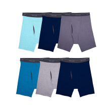 P   nske boxerky Fruit of the Loom Coolzone, 6 ks, r   zne farby, velkost L