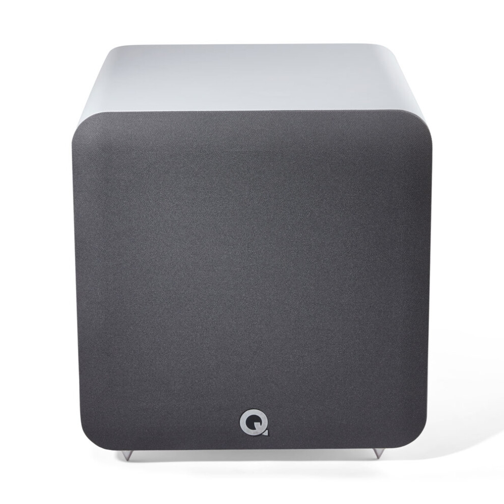 (Satin ) Q Acoustics Sub100 Subwoofer White 5036694051993