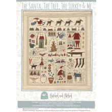 The Santa  The Tree  The Turkey and Me Pattern by Hatched and Patched
