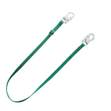 MSA 10201456 Seria V Standardowa Smycz Ograniczenia-6 'pojedyncze nogi male Snaphooki Regulowana dlugosc Nylon Web Linia/ograniczanie pozycji pra