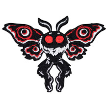 Patches Bordadas Mothman Criatura Críptida Para Aplicar
