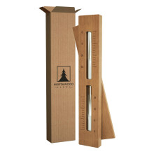Sauna Northwood - Cronometru pentru nisip pentru sauna - Fabricat manual din lemn de cedru ro?u canadian - Clepsidra rotativa montata pe perete c