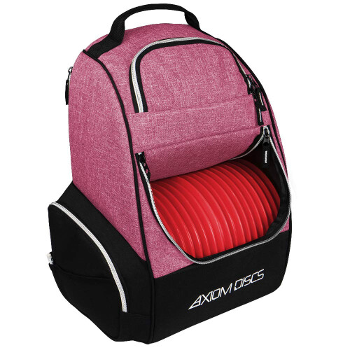Axiom Discs Backpack Shuttle Bag (Heather Red)