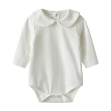 Auro Mesa Newborn Baby Infant Unisex Cotton Long-Sleeve Solid Peter Pa