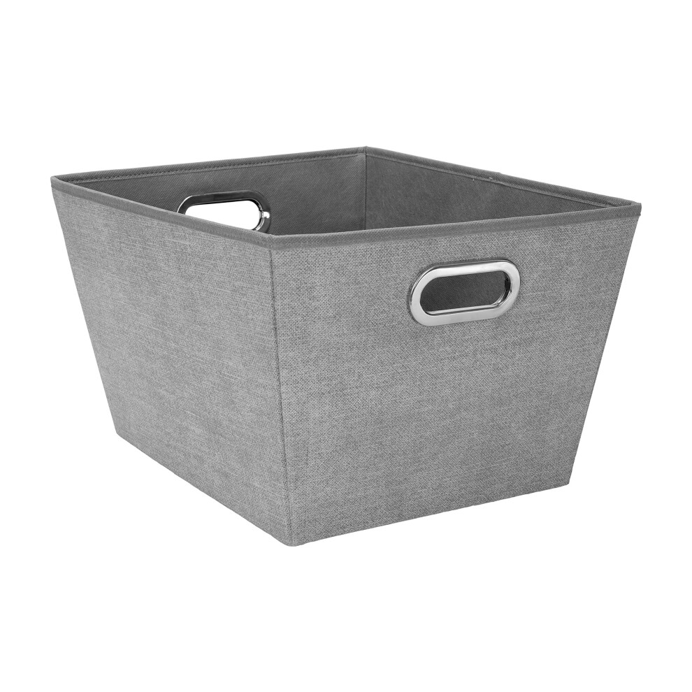 Simplify Grommet Bins Heather Grey Soft Storage Collection Gro E Tragetasche-image