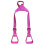 Showman Ρυθμιζόμενα Στυππήματα Nylon Heavy Duty (Μαύρο) 1