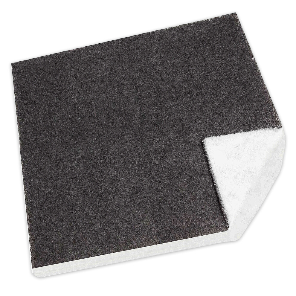Spares2go Universal Carbon + Foam Grease Filter Kit For Cooker Hood Vent Extractors (Cut To Size, 57Cm X 47Cm)