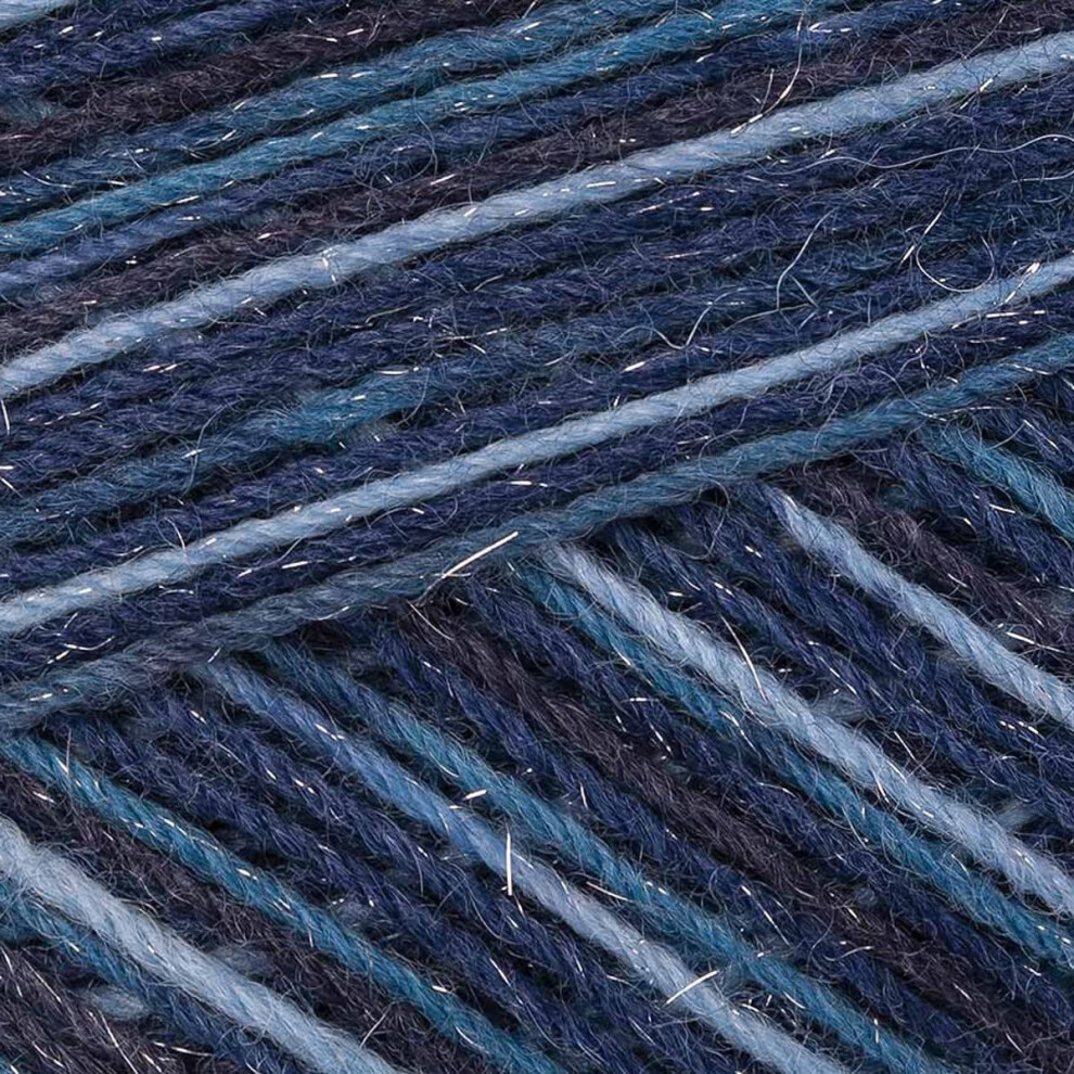 West Yorkshire Spinners Signature 4 Ply 906 Silent Night Sparkle