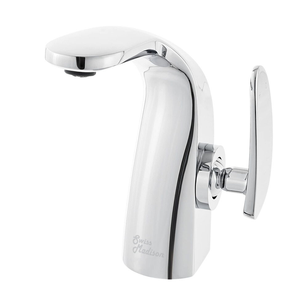 Photos - Tap Swiss Madison Well Made Forever Chteau Single Hole Single-Handle Bathroom Faucet in Chrome SM-BF00C