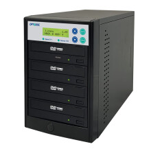 Optodisc 1 to 3 24X Burner M-Disc Support CD DVD Duplicator - Standalone Copier Duplication Tower OPTO-S3T-DVD-BK
