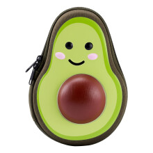 It's Academic Avocado Pencil Case School Supply Bag with Mesh Pocket  Cute Design