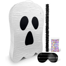 Geist Halloween Piata mit Stock 17 x 10 x 5 Perfekt f   r Halloween Party Dekorationen Foto Requisite Oktober Geburtstag Lustig