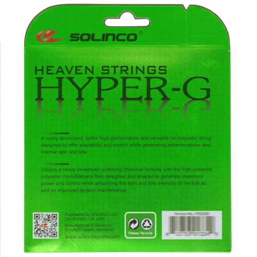 Solinco Hyper-G Soft Tennis String Set (16L) 2